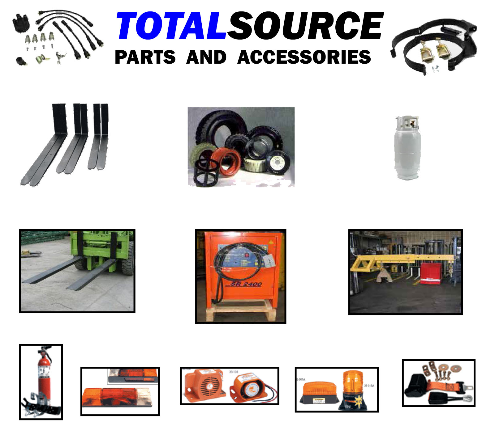 Forklift parts inventory
