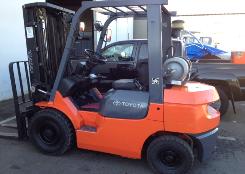 Toyota 5K pneumatic forklift